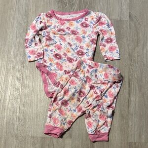 Milkberry Adorable Floral Kids Pajama Set